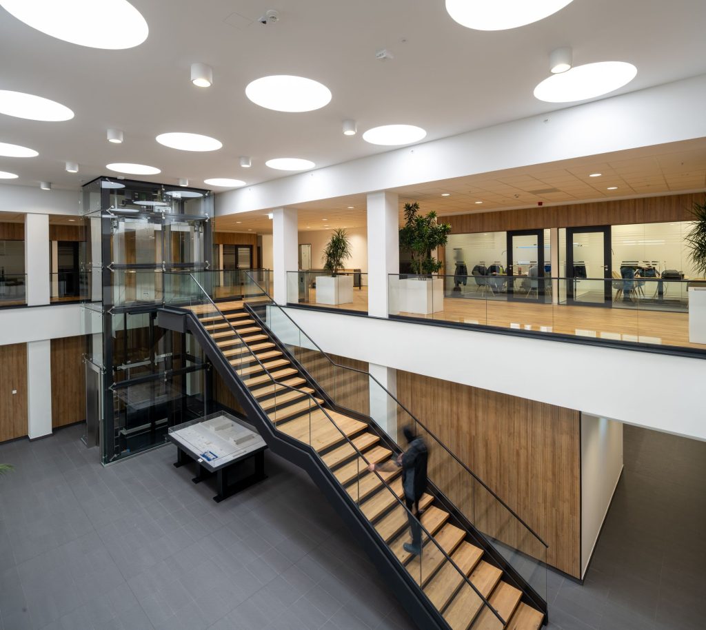 JYSK — Administration building in JYSK Distribution Centre Ecser, Hungary