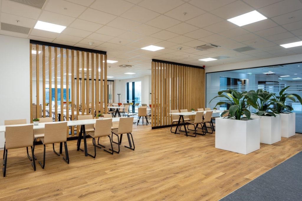 JYSK — Administration building in JYSK Distribution Centre Ecser, Hungary