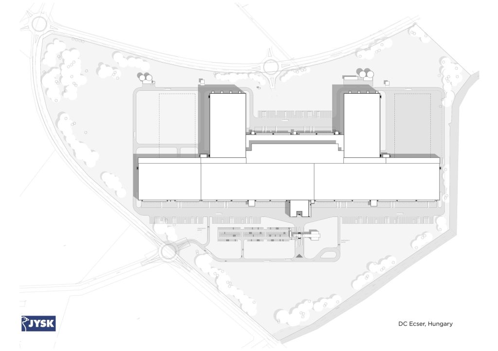 JYSK — Highly automated Distribution Centre in Ecser, Hungary