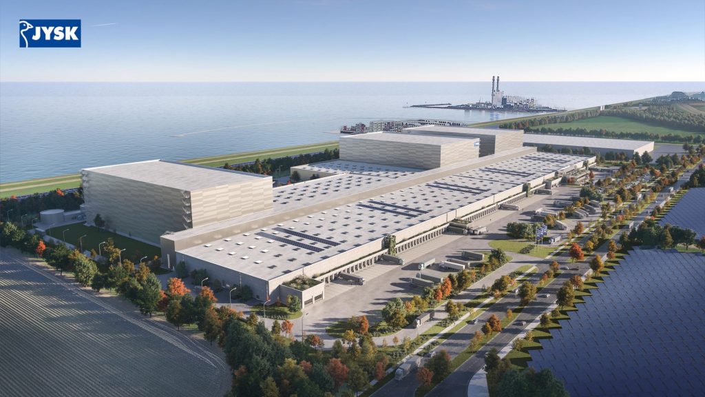JYSK — Highly automated Distribution Centre in Lelystad, the Netherlands