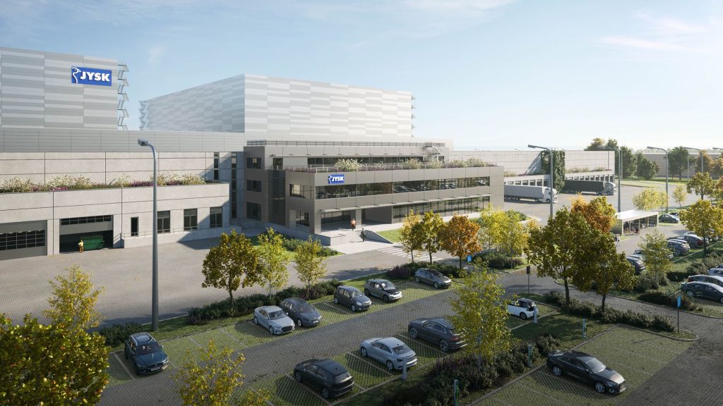 JYSK — Highly automated Distribution Centre in Lelystad, the Netherlands
