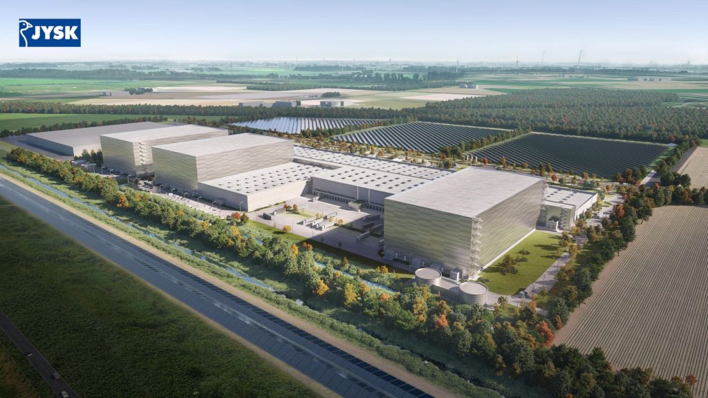 JYSK — Highly automated Distribution Centre in Lelystad, the Netherlands