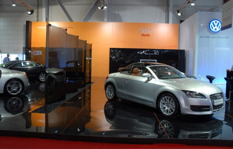 AUDI Motor Show Stand — AUDI exhibition stand at the Sofia Motor Show