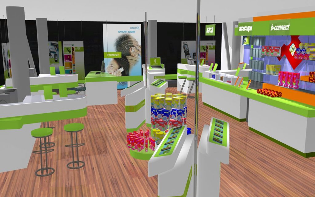 Globul Rebrand Concept — Retail rebranding concept for Globul shops