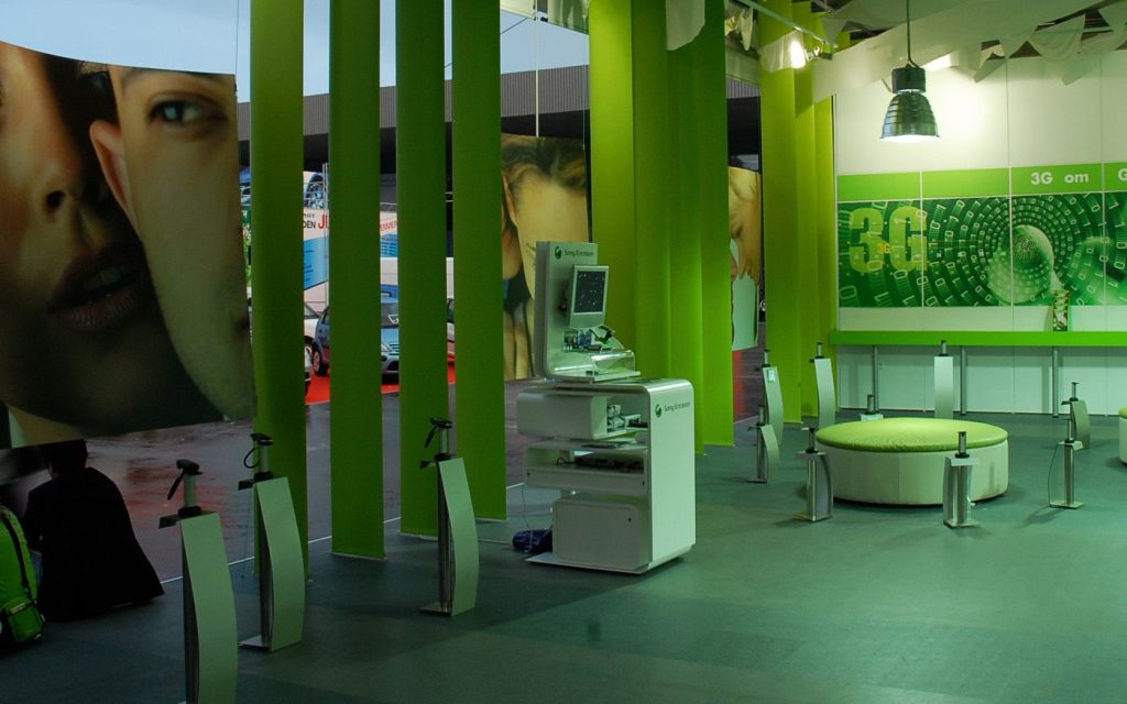 Globul at Plovdiv Fair 2006 — Exhibition stand for Globul at the Plovdiv International Fair 2006