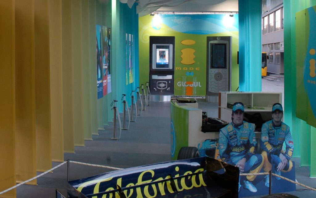 Globul at Plovdiv Fair 2006 — Exhibition stand for Globul at the Plovdiv International Fair 2006
