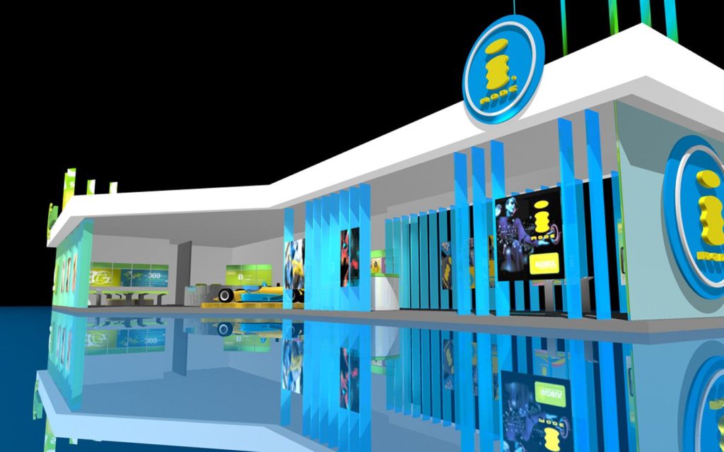 Globul at Plovdiv Fair 2006 — Exhibition stand for Globul at the Plovdiv International Fair 2006