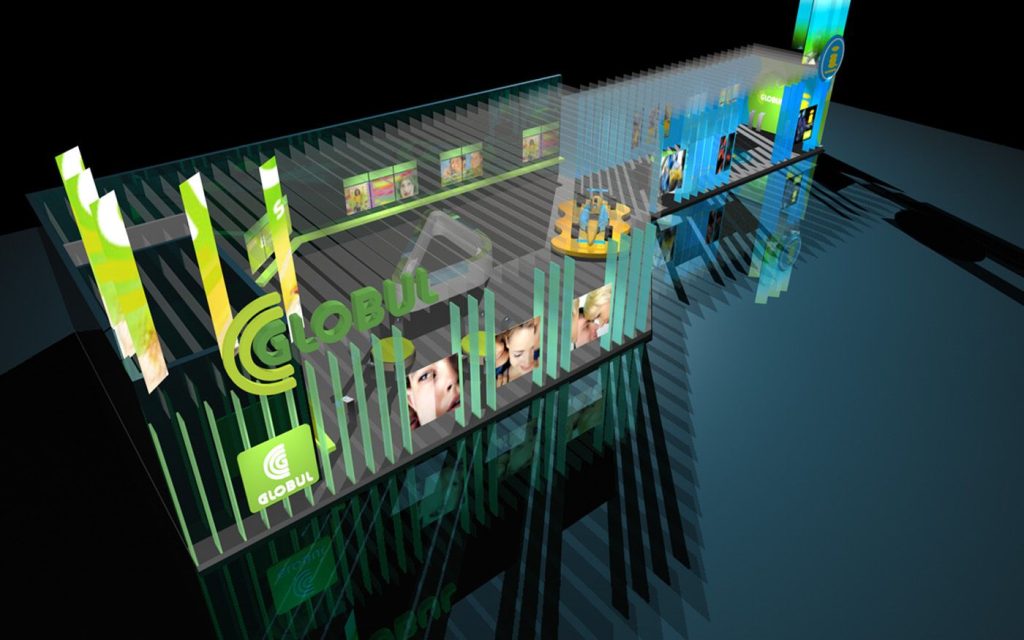 Globul at Plovdiv Fair 2006 — Exhibition stand for Globul at the Plovdiv International Fair 2006