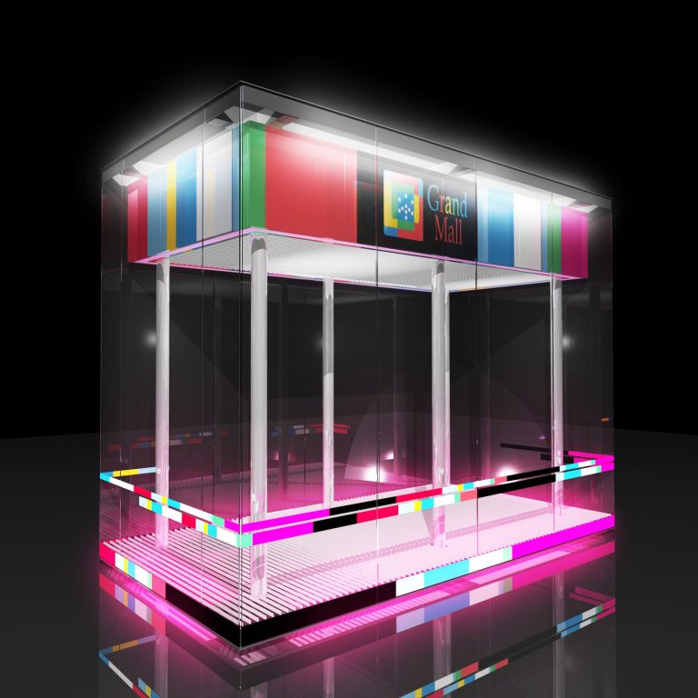 Outdoor Kiosk Concept — Outdoor kiosk concept for Grand Mall Varna