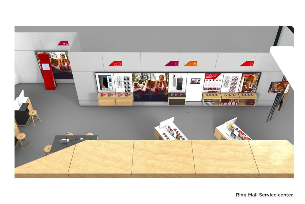 Mtel Shop Concept — Retail shop concept for Mtel